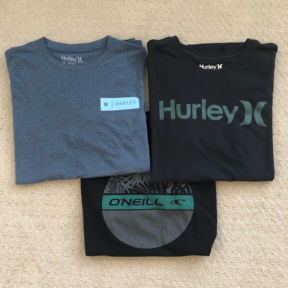 Hurley and O’Neill Men’s T-shirts